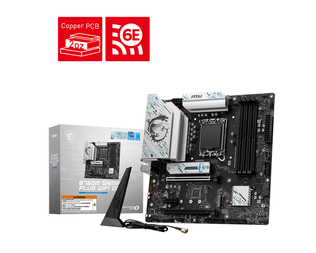 Mainboard MSI B760M GAMING PLUS WIFI DDR4