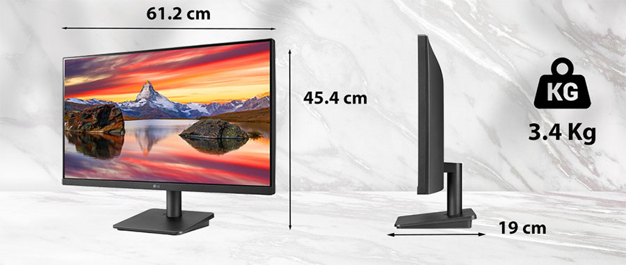 Màn hình LG 27MP400-B 27 inch IPS FHD 75Hz không viền