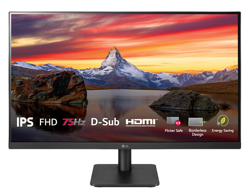 màn hình LG 27MP400-B 27 inch IPS FHD 75Hz không viền