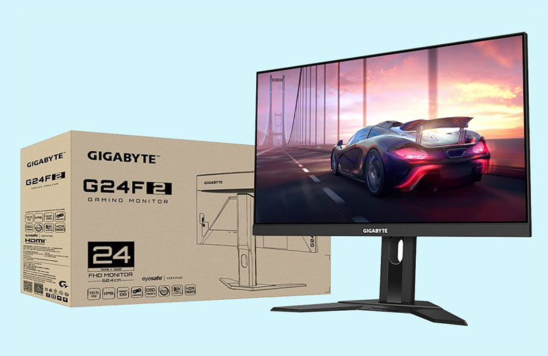 màn hình máy tính Gigabyte G24F 2 | 23.8 inch IPS FHD 180Hz chuyên game
