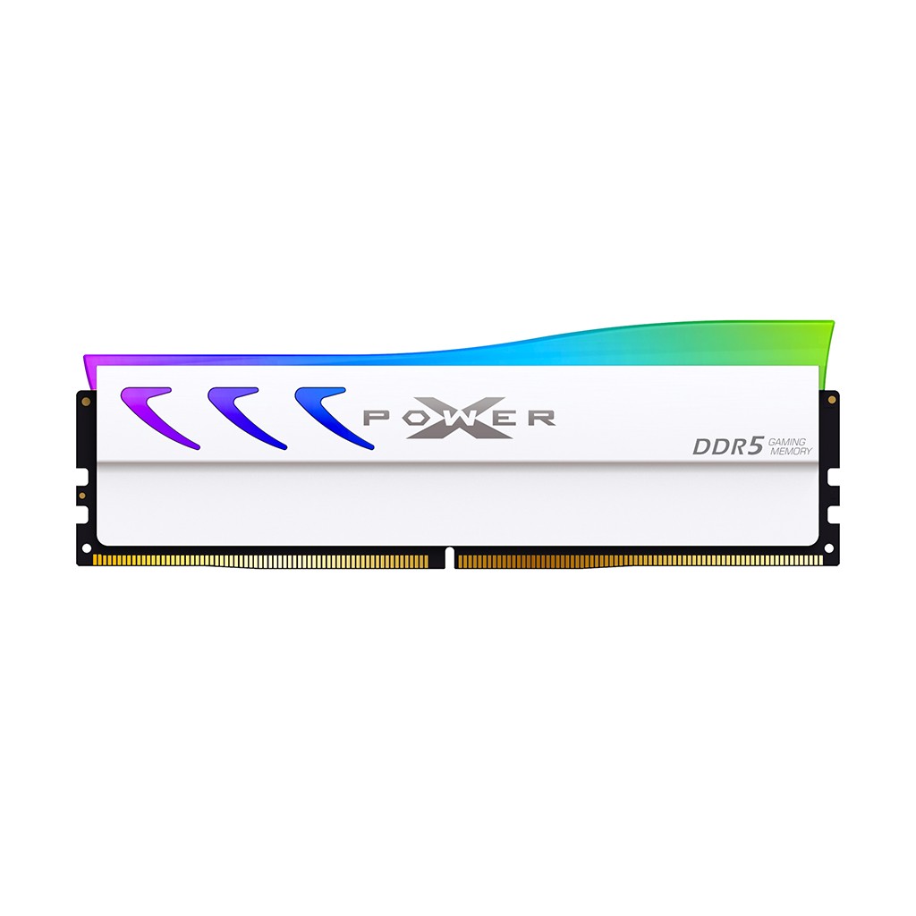 RAM DDR5 SILICON XPOWER STORM GAMING 16GB (1x16GB) 6000MHZ C30 RGB WHITE